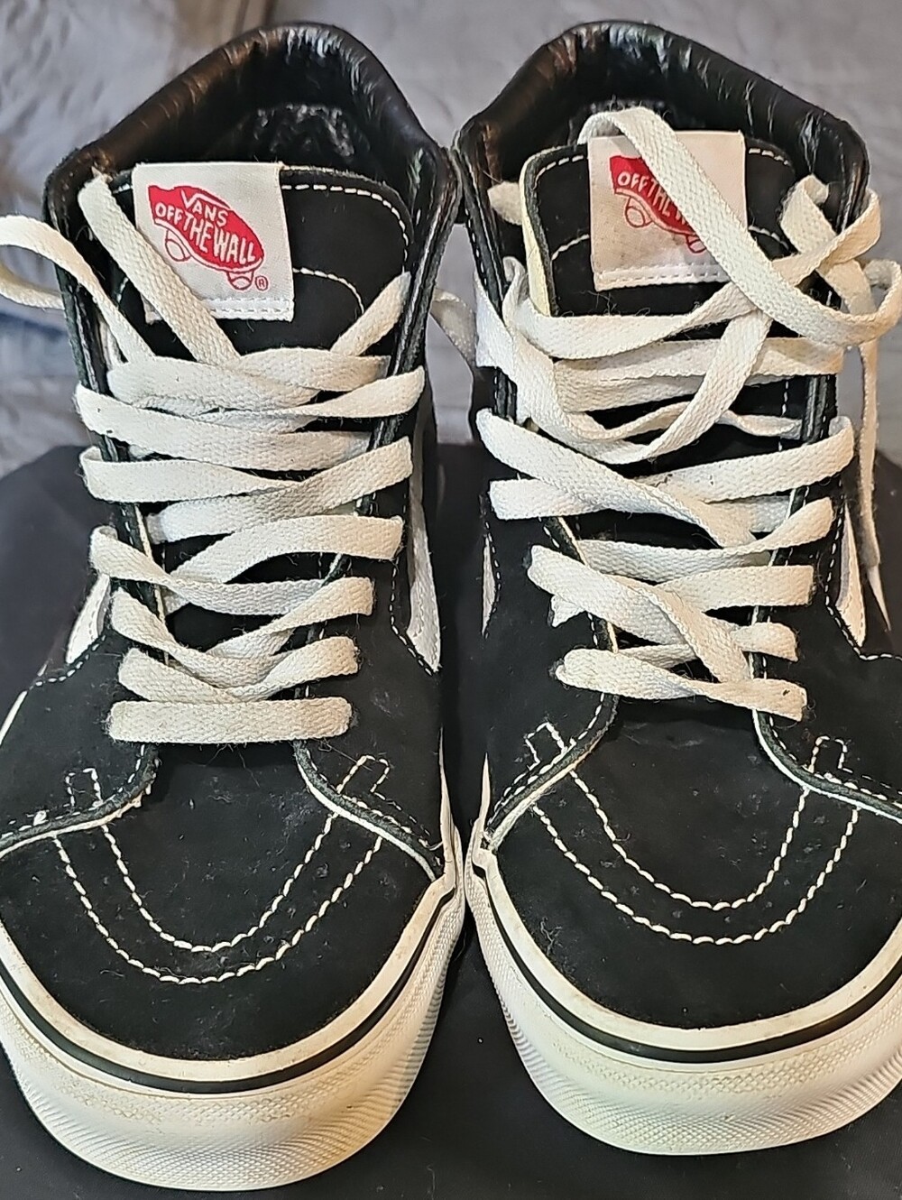 Vans Women Black High-Top Skate Shoes